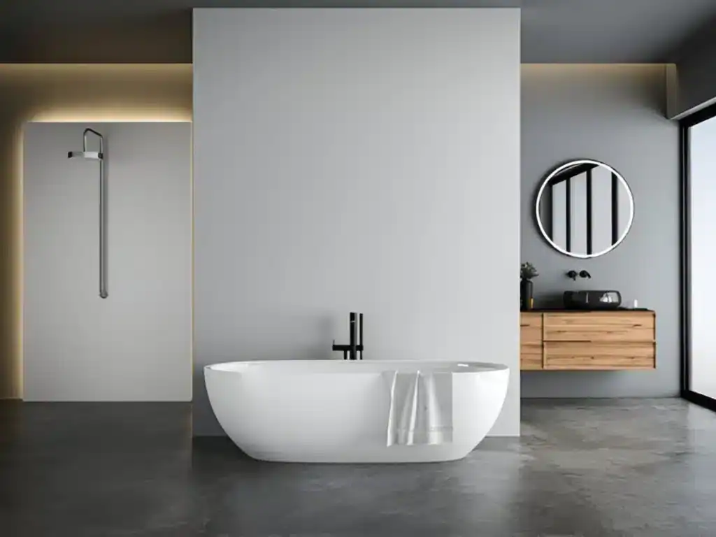 Bathroom- 3D Design Los Angeles CA - TopPro Home Builders