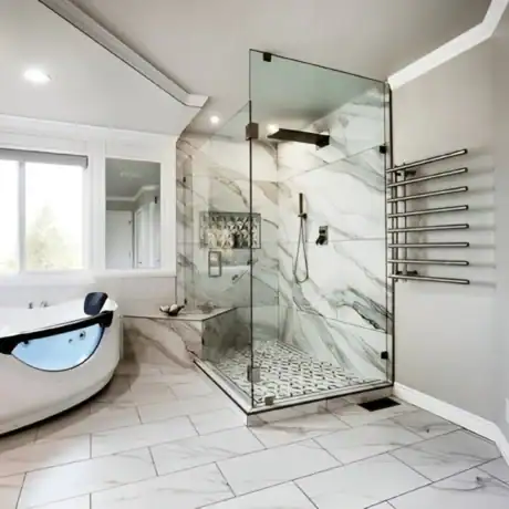 Walk-In Shower to Tub Conversion Calabasas CA