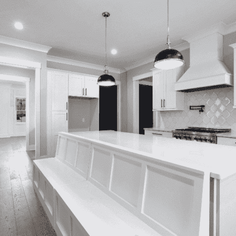 beautiful white kitchen