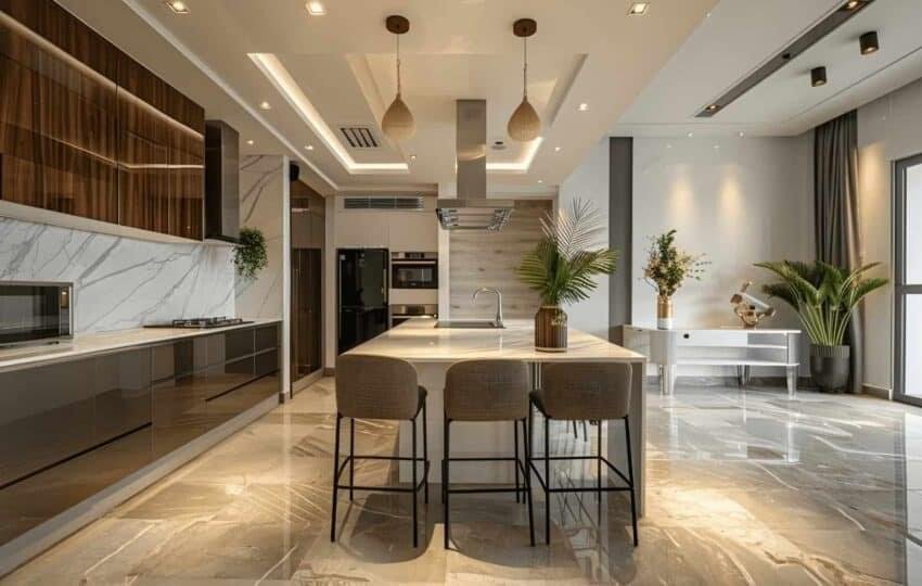 chairs and table in Beautiful Kitchen